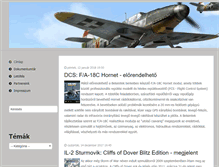 Tablet Screenshot of pcpilot.hu